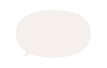 シンプルな横長ふきだし【ベクターイラスト素材】