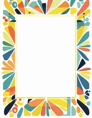 Obraz premium abstract colorful frame