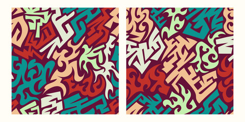 collection of soft liquid abstract vector background patterns