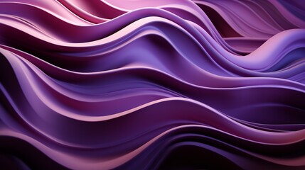 Obraz premium This close-up of a purple wave with soft folds and sparkling droplets captures the beauty and tranquility of nature. The soft, flowing lines and vibrant colors create a mesmerizing and calming effect