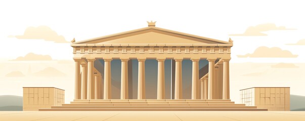 The Parthenon is an ancient Greek temple on the Acropolis of Athens. It was built in the 5th century BC and is one of the most iconic buildings in the world.