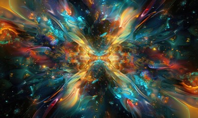 Obraz premium Infinite galaxy space sky