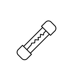 Electrical fuse line icon, simple illustration for web and app on white background..eps
