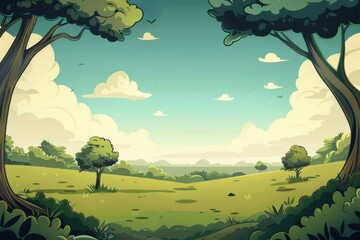 Beautiful illustrations of imaginary places