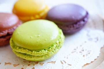 お誕生日プレゼントにプレゼントしてもらった美味しいマカロン。