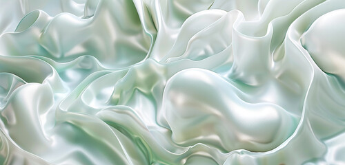 Obraz premium Elegant ivory, dark olive diagonals modern twist.