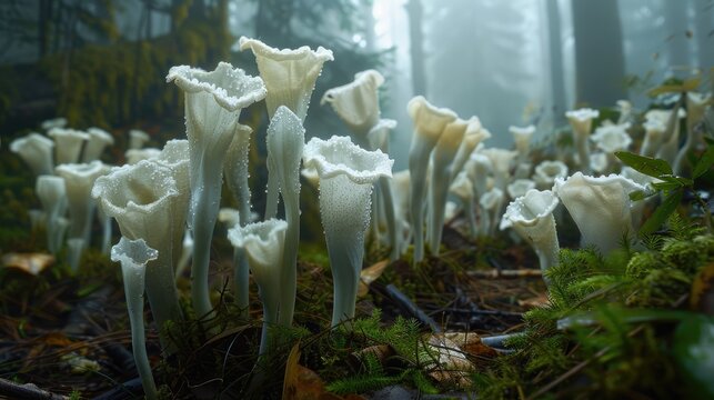Dutchman s pipe Monotropa hypopitys a forest dwelling plant that is either a parasite or mycoheterotroph