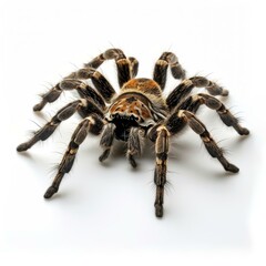 Fototapeta premium Stunning image of Poecilotheria Metallica tarantula, vibrant and detailed. AI Generated