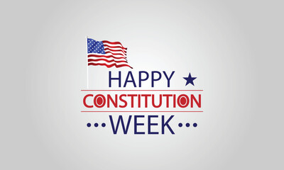 Symbol of Freedom American Flag Design for Constitution Week