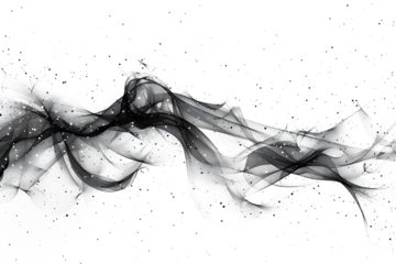 A network of interconnected dots forming constellations, representing the interconnectedness of data points illustration on white and transparent background