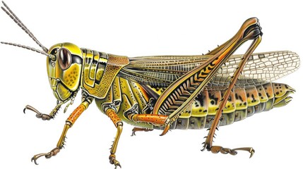 Insect known as a Grasshopper