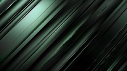 Obraz premium A black and green striped background with a green line