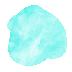 Abstract Blob Watercolor Decoration