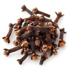 Obraz premium cloves white background isolated photo