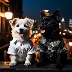 portrait of a dog