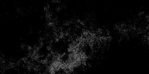 Distress overlay texture subtle grain texture overlay subtle black grunge speckle on black background. scattered tiny particles, grunge black texture overlay pattern sample on background.