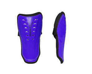 shin guards isolated on white background