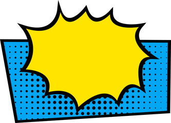 Cartoon Effect Shape Element