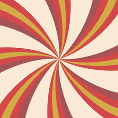 Retro Pop Art Comic Radial