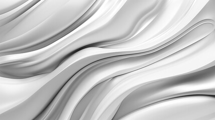 Fototapeta premium A white fabric with a wave pattern