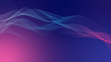 Naklejka premium abstract blue wave background