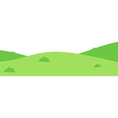 Obraz premium Grass Land Wave