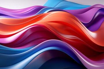 Colorful abstract wavy shapes backgrounds wallpaper