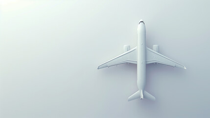飛行機の3Dイラスト、背景