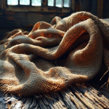 linen burlap texture, realism