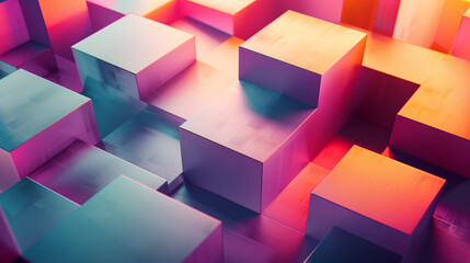 Abstract 3D Background.