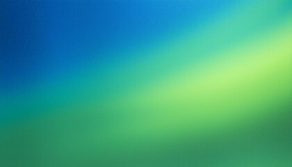 Obraz premium Grainy Brilliance: Blue-Green Gradient with Vibrant Glow