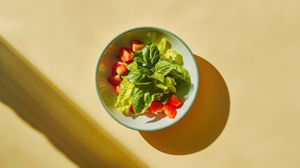 a plant-based protein dish, emphasizing the natural beauty 