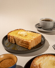 Typical Indonesian steamed bread and toast with various fillings