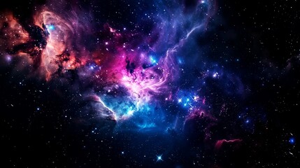 Fototapeta premium nebula, galaxy, star, space background