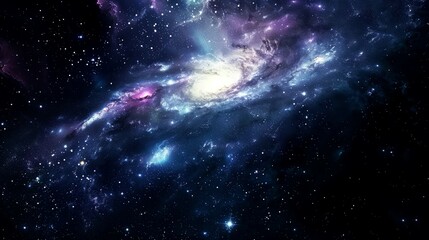 Fototapeta premium nebula, galaxy, star, space background