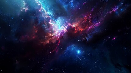 Fototapeta premium nebula, galaxy, star, space background