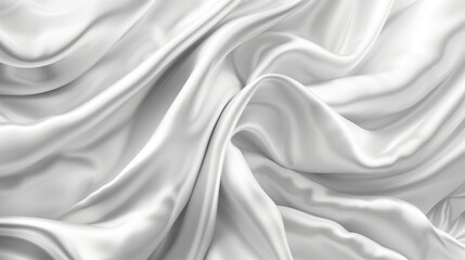 white satin fabric