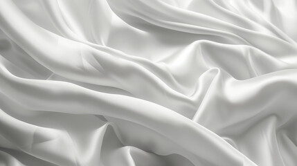 Obraz premium white silk background
