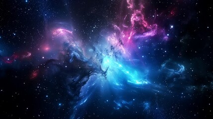Fototapeta premium nebula, galaxy, star, space background