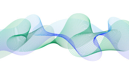 Wavy Abstract background with business lines, business curve lines, graphic element colorful vector illustration background	