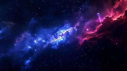 Fototapeta premium nebula, galaxy, star, space background