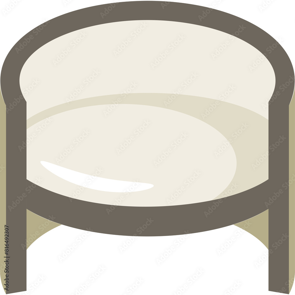 Wall mural Chair Furniture Illustration