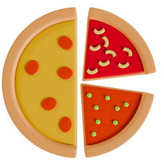 Pizza Slicing Guide Infographic