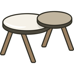 Table Furniture Sticker