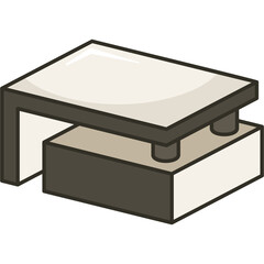 Table Furniture Sticker