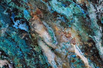 chrysocolla mineral texture