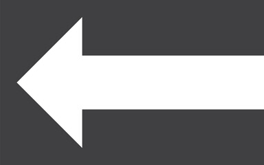 Vector White Arrow Isolated. Modern simple arrows. Vector illustration. 11:11