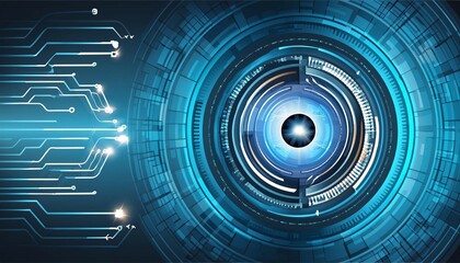 High-tech eye scanning for secure digital identification