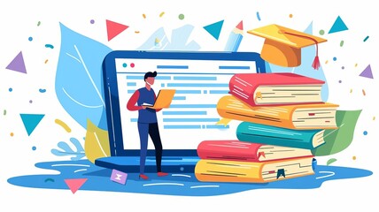 An engaging online learning session