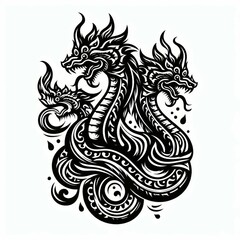 Obraz premium tribal tattoo